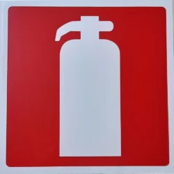 Placa E5 - 300x300 mm Extintor