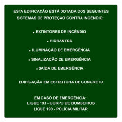 PLACA M1 - Medida: 450 x 450 mm